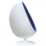 Fine Mod Imports Easter Chair, Blue