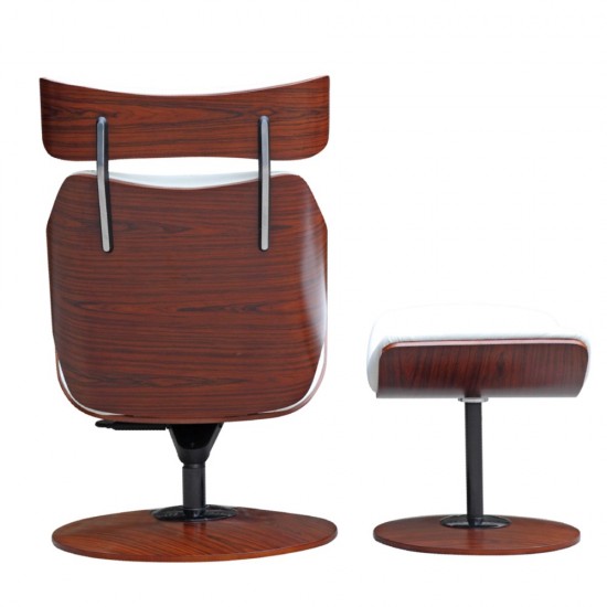 Fine Mod Imports Luxur Lounge Set, White