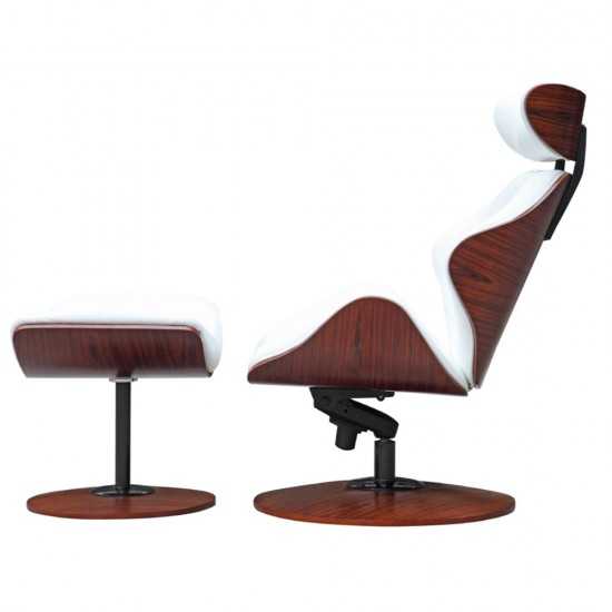 Fine Mod Imports Luxur Lounge Set, White
