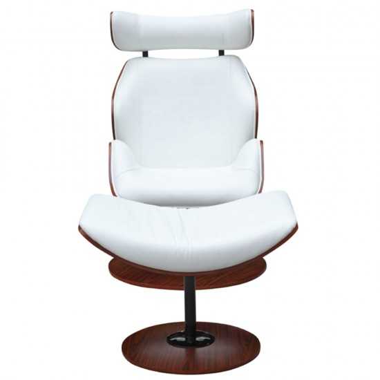Fine Mod Imports Luxur Lounge Set, White