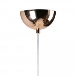 Fine Mod Imports Spark Hanging Chandelier 39", Gold