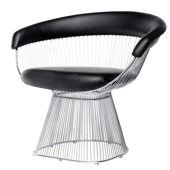 Fine Mod Imports Libo Chair, Black