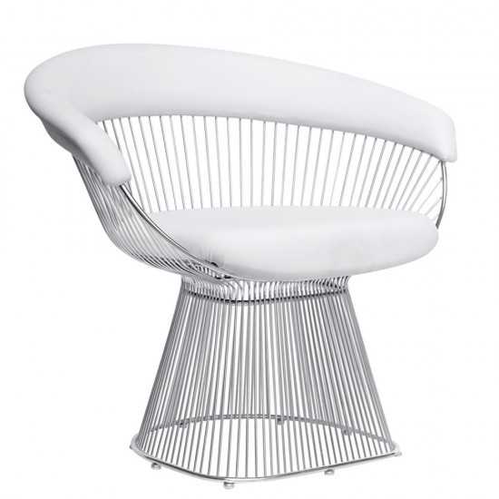 Fine Mod Imports Libo Chair, White