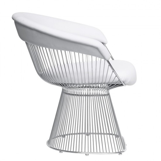 Fine Mod Imports Libo Chair, White