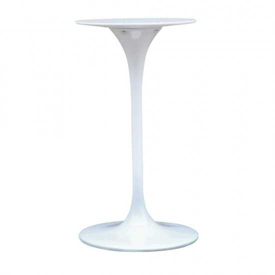 Fine Mod Imports Flower Bar Table, White