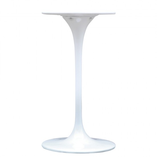 Fine Mod Imports Flower Bar Table, White