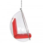 Fine Mod Imports Balloon Hanging Chair, Red