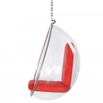 Fine Mod Imports Balloon Hanging Chair, Red