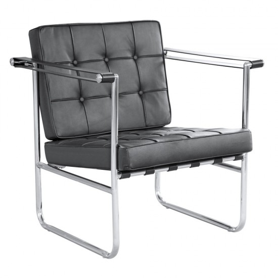 Fine Mod Imports Celona Chair, Black