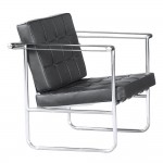 Fine Mod Imports Celona Chair, Black