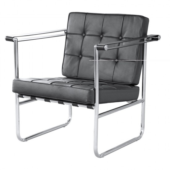 Fine Mod Imports Celona Chair, Black