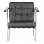 Fine Mod Imports Celona Chair, Black