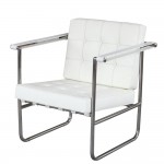 Fine Mod Imports Celona Chair, White