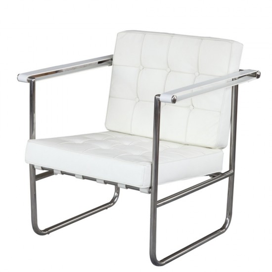 Fine Mod Imports Celona Chair, White