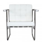 Fine Mod Imports Celona Chair, White