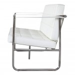Fine Mod Imports Celona Sofa, White