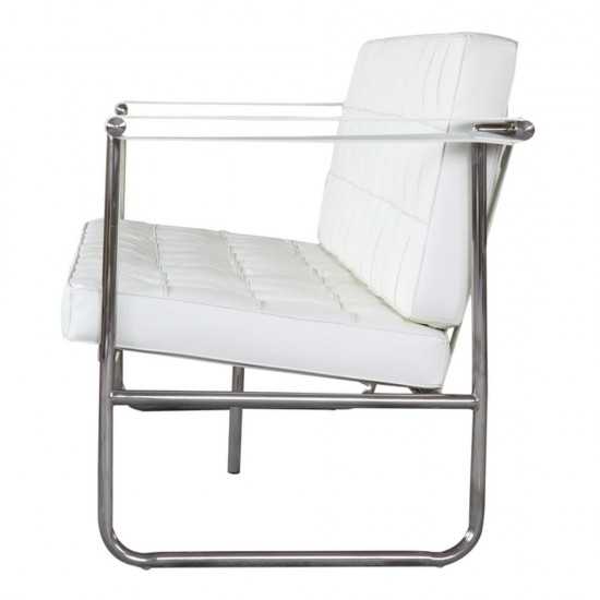 Fine Mod Imports Celona Sofa, White
