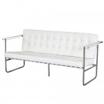 Fine Mod Imports Celona Sofa, White