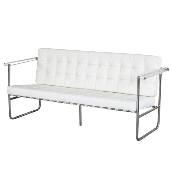 Fine Mod Imports Celona Sofa, White