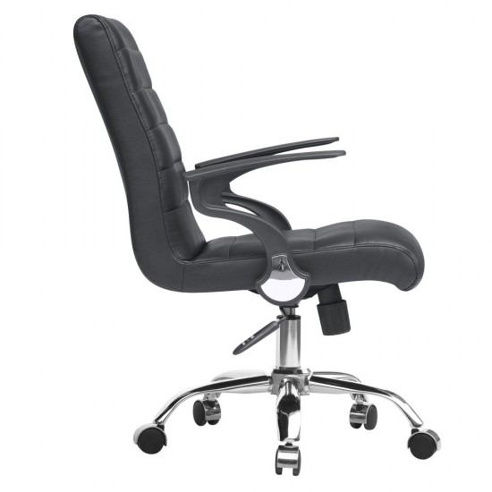 Fine Mod Imports Timeless Office Chair, Black