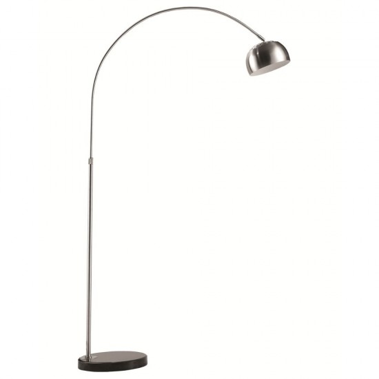 Fine Mod Imports Arco Coster Lamp, Black