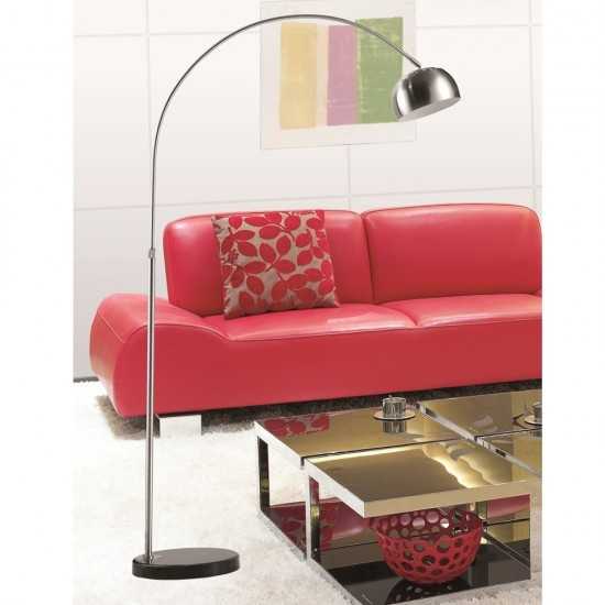 Fine Mod Imports Arco Coster Lamp, Black