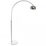 Fine Mod Imports Arco Coster Lamp, White