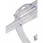 Fine Mod Imports Clear Counter Stool, Clear