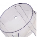 Fine Mod Imports Clear Counter Stool, Clear