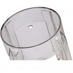 Fine Mod Imports Clear Bar Stool, Clear