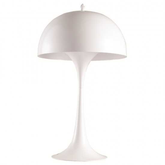 Fine Mod Imports Panton Table Lamp, White