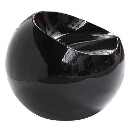 Fine Mod Imports Dewdrop Stool, Black