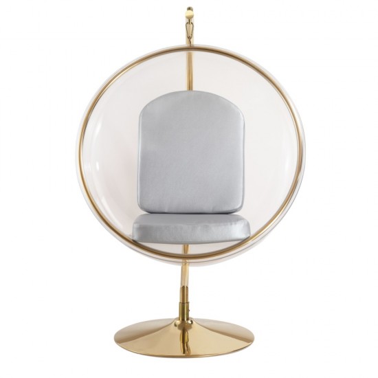 Fine Mod Imports Gold Bubble Stand