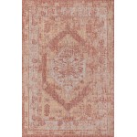 Rug Unique Loom Outdoor Traditional Rust Red Rectangular 6' 0 x 9' 0