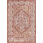 Rug Unique Loom Outdoor Traditional Rust Red Rectangular 4' 0 x 6' 0