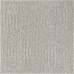 Rug Unique Loom Outdoor Solid Light Gray Square 5' 0 x 5' 0