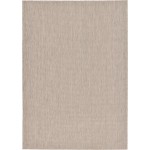 Rug Unique Loom Outdoor Solid Beige Rectangular 8' 0 x 11' 4
