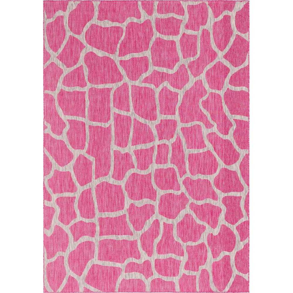 Rug Unique Loom Outdoor Safari Pink Rectangular 8' 0 x 11' 4 Rug Unique Loom Outdoor Safari Pink Rectangular 8' 0 x 11' 4
