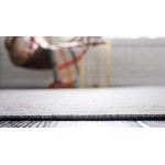Rug Unique Loom Outdoor Patio Light Gray Rectangular 8' 4 x 11' 4