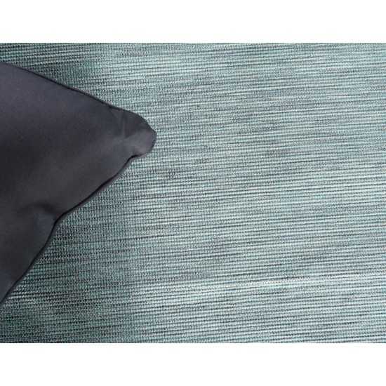 Rug Unique Loom Outdoor Patio Turquoise Rectangular 7' 5 x 10' 0