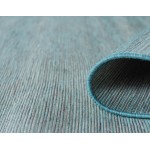 Rug Unique Loom Outdoor Patio Turquoise Rectangular 7' 5 x 10' 0