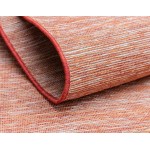 Rug Unique Loom Outdoor Patio Terracotta Rectangular 7' 5 x 10' 0