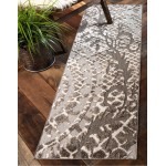 Rug Unique Loom Outdoor Modern Ivory Runner 2' 0 x 6' 0