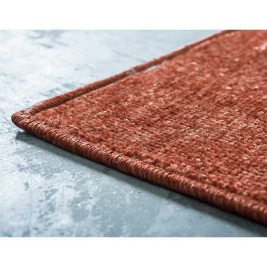 Rug Unique Loom Outdoor Modern Terracotta Rectangular 9' 0 x 12' 0