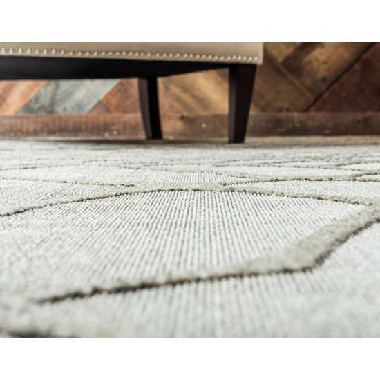 Rug Unique Loom Outdoor Modern Ivory Rectangular 9' 0 x 12' 0