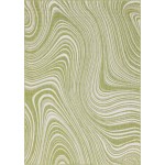 Rug Unique Loom Outdoor Modern Green Rectangular 8' 0 x 11' 4