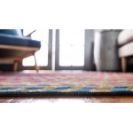 Rug Unique Loom Outdoor Modern Multi Rectangular 8' 0 x 11' 4