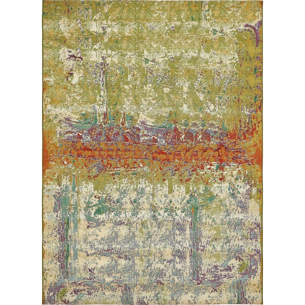 Rug Unique Loom Outdoor Modern Multi Rectangular 8' 0 x 11' 4 Rug Unique Loom Outdoor Modern Multi Rectangular 8' 0 x 11' 4