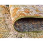 Rug Unique Loom Outdoor Modern Multi Rectangular 8' 0 x 11' 4