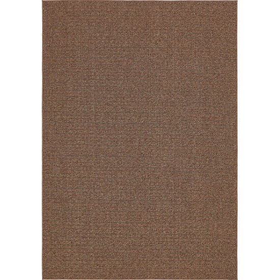 Rug Unique Loom Outdoor Modern Brown Rectangular 8' 0 x 11' 4